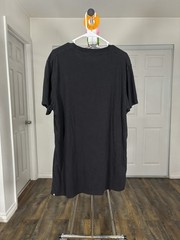 Ethika Logo Men’s Black Short Sleeve Crew Neck Slim Fit T-Shirt Size 2XL