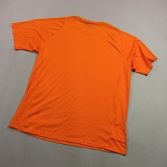 Patagonia Shirt Mens Medium Orange Short Sleeve Crew Neck Lightweight Stretch
