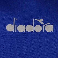 diadora Philly Run Crew Neck Short Sleeve Athletic T-Shirt Mens Blue Casual Tops