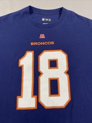 Denver Broncos Peyton Manning Tee Shirt #18 Men’s XL/XG