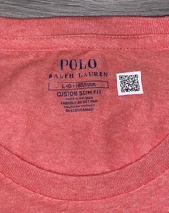 Polo Ralph Lauren T Shirt Custom Slim Fit Short Sleeve Salmon Red Men’s Sz Large