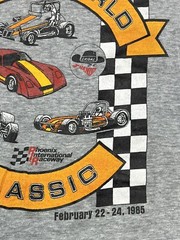Skoal Bandit Copper World Classic NASCAR 1985 T-Shirt Men’s XL Gray USA Vintage