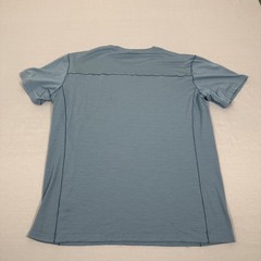 Kuhl Shirt Mens XL Blue Cashmerino Merino Wool Base Layer Performace Hike Climb