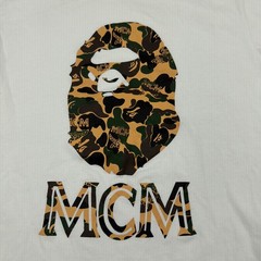 B@pe X MCM Men’s T Shirt Size Large Same/next Day Shipping ✈️