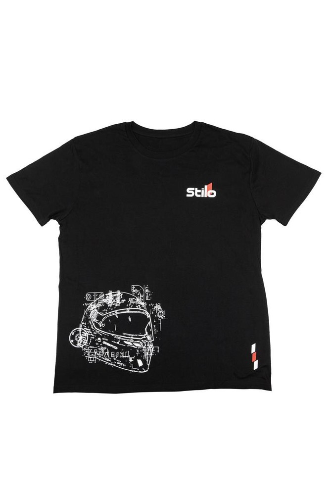 Stilo Black T-Shirt XS-XXXL 100% Cotton