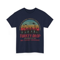 Turkey Drop November 22 1978 Funny Thanksgiving Men Women T-Shirt