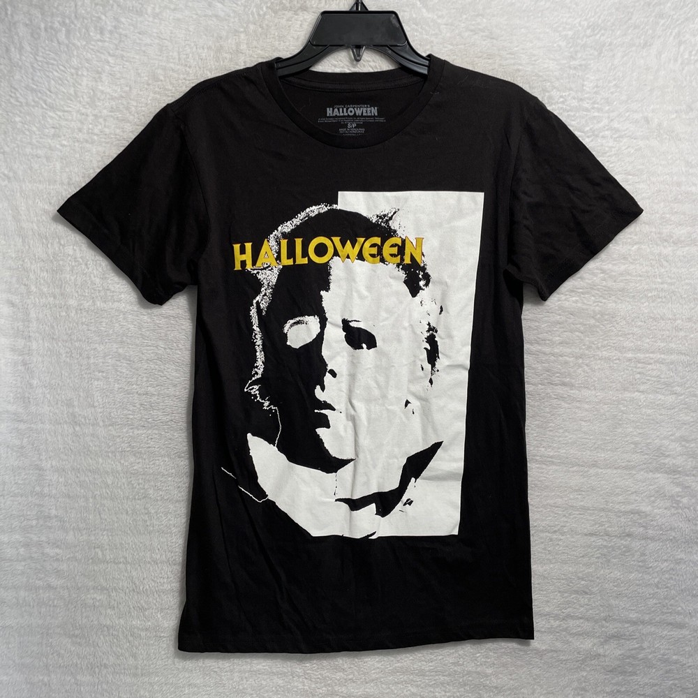 John Carpenters Halloween Shirt Mens Small Short Sleeve Crew Neck Graphic