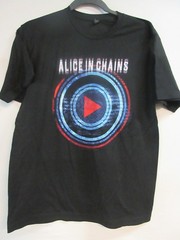 ALICE IN CHAINS OFFICIAL MERCH PLAYED 19 BAND CONCERT MUSIC T-SHIRT EXTRA LARGE