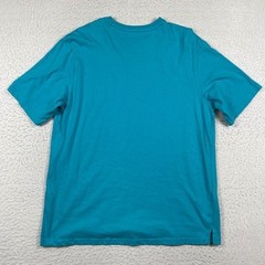 Tommy Bahama Relax T-Shirt Mens Large Teal Blue Pocket Marlin Logo 233-TB2024