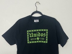 Feels So Good Unidos Austin T Shirt Black Green Size Medium