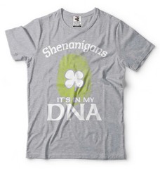 Irish heritage Shenaningans DNA Saint Patrick’s day Ireland holiday Tee Shirt