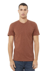 Bella + Canvas Unisex Triblend Short Sleeve Crew Neck T-Shirt BELOW WHOLESALE!