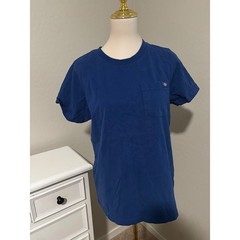 Dickies Mens Blue Short Sleeve Pocket T-Shirt Cotton Workwear Top Large RN20697