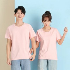 2026 Brand New 100% Cotton Mens T shirt Pure Color Men T Shirts Round Collar
