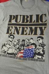 Vtg 80s Public Enemy Hip Hop Rappers 1988 Def Jam Recordings Medium Rare Mens