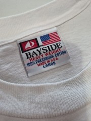 Vintage Obama Biden Bayside Heavyweight Unisex Cotton Shirt Size L Made In USA!
