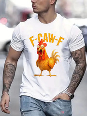 Men Casual Short Sleeve Tee 1 Pcs 100% Heavy Cotton – Comfortable