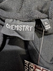 NEW CHEMISTRY Men’s Hoodie Pullover Athletic Long Sleeve Sweatshirts XL Black.