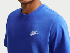 NWT Mens NIKE Big & Tall Crew Neck Sportswear Training T-Shirt Royal Blue