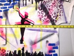 Unique Graff Lab Studio Graffiti Dance City Themed T-Shirt Medium Haynes Cotton