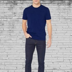 SOCKS’NBULK 6 Pack Bulk Mens Cotton Crew Neck Short Sleeve T-Shirts Mix Colors