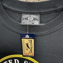 United States US Army Crest Logo T-Shirt Men’s XXL Black Steve & Barry’s NWT