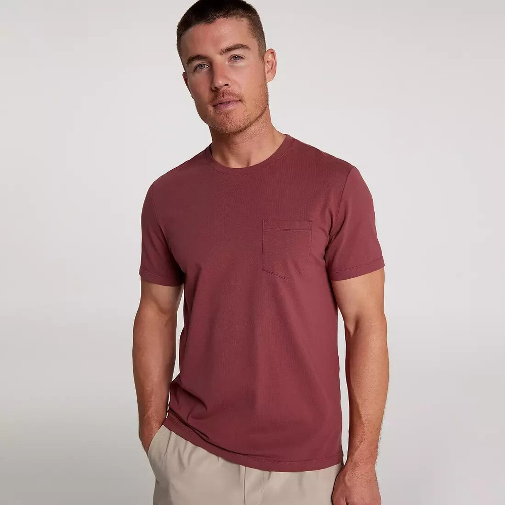VRST ‘ ESSENTIAL POCKET T-SHIRT ‘ MENS NWT ‘ SIZE SMALL ‘ DESERT RUST