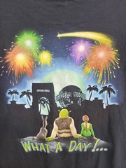 Shrek 4D Universal Studios Movie Promo Tee Shirt  2XL