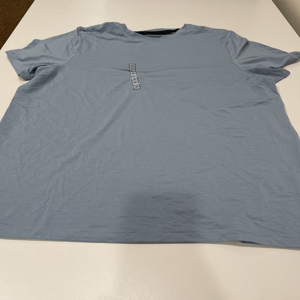 VRST Men’s Icon Short Sleeve Tee Muted Denim Muted Denim M