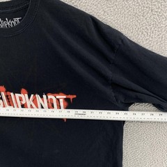 Slipknot Shirt Mens 2XL Black 2021 Tour Long Sleeve Graphic Metal Band Tee