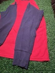 Polo Ralph Lauren Colorblock Waffle-Knit Thermal Long-Sleeve Shir Size L