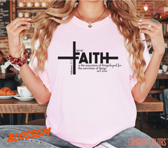 Unisex Hebrews 11:1 Christian T-Shirt, Men T shirt,Women T shirt Gift Religio