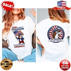 Buc-ee’s 250th Freedom Anniversary Tee: USA 1776-2026 T-Shirt S-5XL multicolor