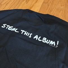 Vintage 2003 Escucha A System Of A Down XL Black Band T-Shirt Steal this Album