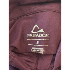 Paradox merino wool long sleeve base layer medium outdoor hiking running