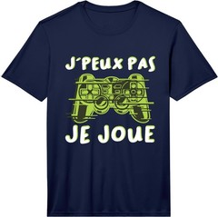 Mens Je Ne Peux Pas Je Joue Gift PC Gamer Video Games Performance T-Shirt
