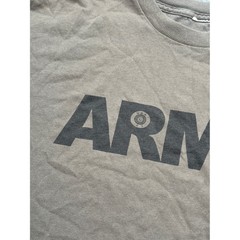US Army Graphic TShirt Mens XL Olive Green Military PT Training Tee Short Sleeve