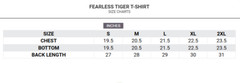 Victorious Men’s Casual Puff Print Fearless Tiger Graphic T-shirt TS7562