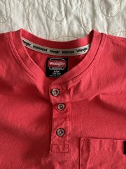 Wrangler Workwear Men’s Pocket T-Shirt Size Small S 34-36 Red Tee