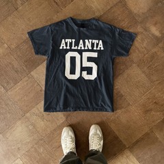 Atlanta 05 retro tee 2005 southern city pride number shirt