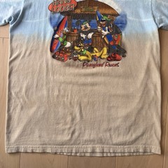Vintage Disney Surf Shack Shirt Large Multicolor 90s Hang Loose Disneyland