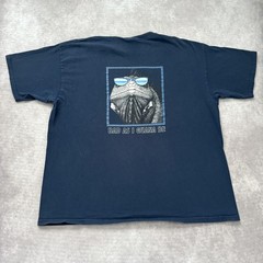 Vintage Costa Maya Mexico Iguana Shirt Mens 2XL Funny Reptile Glasses Surf
