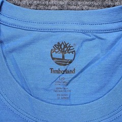 Timberland Great Outdoors T-Shirt Men’s Size L Blue Graphic Casual Cotton NWT