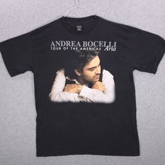 Andrea Bocelli Tour of the Americas Aria Tenor Opera Music Promo Shirt Mens XL