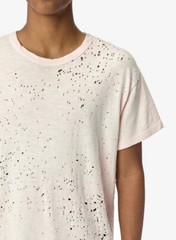 AMIRI Short Sleeve T-Shirt Shotgun Tee Pink Size XL SOLD OUT
