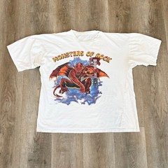 Vintage Styles Monsters of Rock 1991 Vintage Band Music Shirt – Black Crowes Roc
