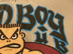 Vintage 90s Bad Boy Club Double Sided Cotton T Shirt Mens XL USA Made