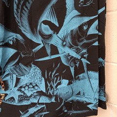 Yazbek Puerto Vallarta Mexico Swordfish All Over Print Graphic Size XL Men Aop