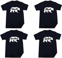 Papa Bear T Shirt Family Matching Tee Cute Christmas Matching t-shirts Gift Tee