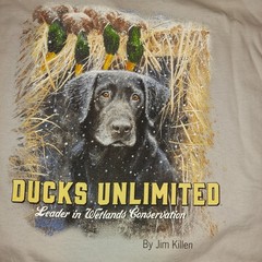 Ducks Unlimited NWT Leader in Wetlands Conservation 3XL Jim Killen Winter Scene